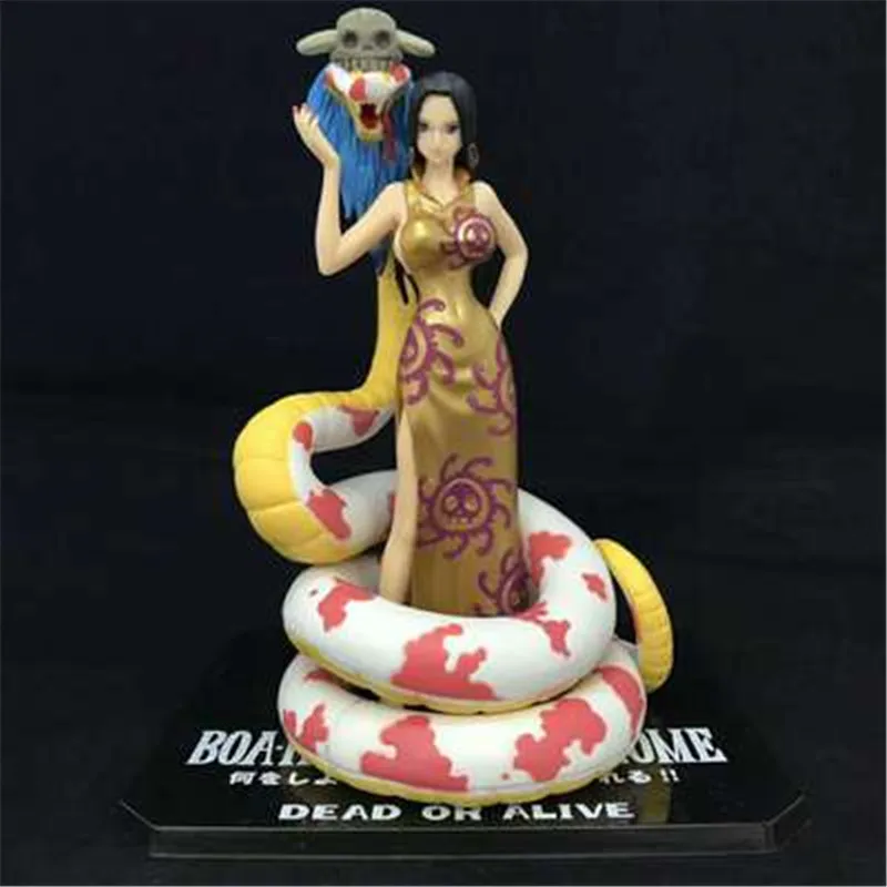 Одна штука Seven Warlords Of The Sea Boa Hancock Золотая/фиолетовая юбка змеиная Цзи