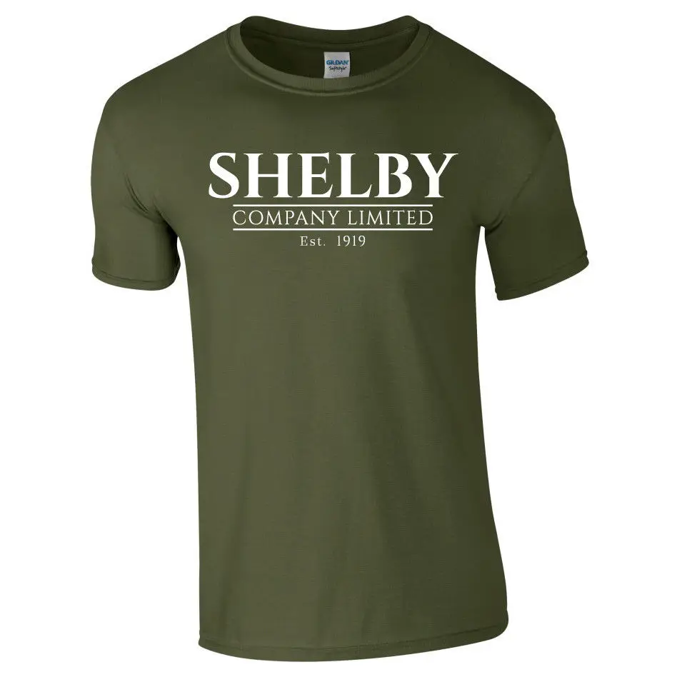 SHELBY COMPANY ограниченная серия футболка топ Shelby Tommy Cillian Murphy Peaky Blinders с принтом