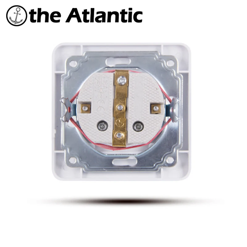 2017 производитель atlantic стены Мощность гнездо 16A ЕС стандартный отвод без портов USB