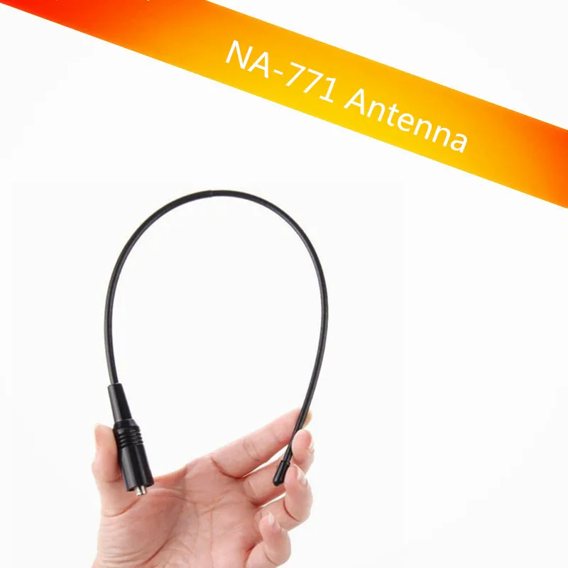 2pcs771 Двухдиапазонная УКВ/УВЧ 144/430 МГц радио SMA-F женская мягкая антенна рация для