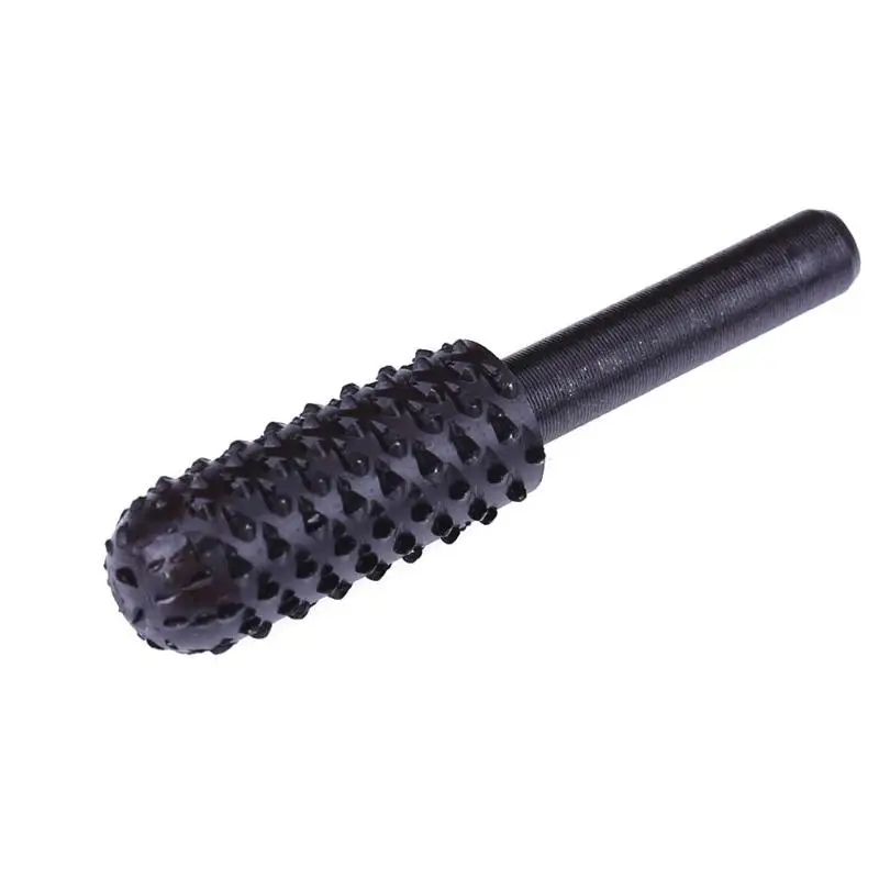 10pcs 1/4'' 6mm Shank Rotary Burr Set Wood Rasp File Drill Bits Rotary Rasp Set for Woodworking Rotary File Grinding Head