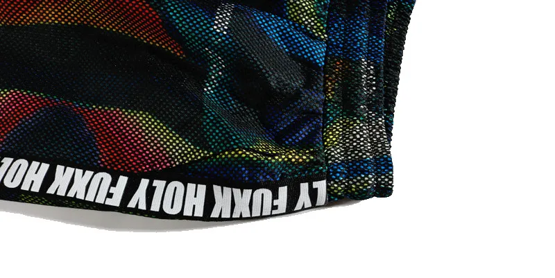 Bebovisi брендовые летние камуфляжные повседневные шорты FUXX HOLY Ribbon мужские и женские штаны для уличного бега камуфляжные ветровки спортивные штаны