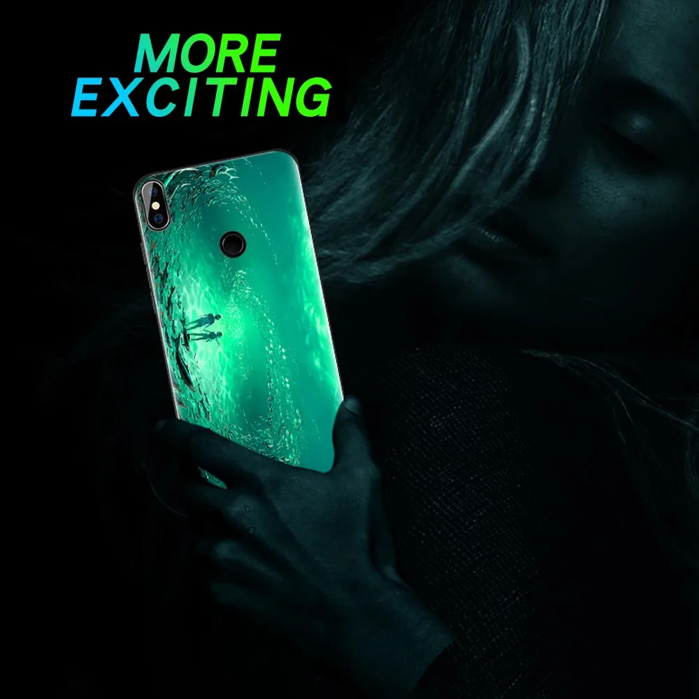 Светящееся Стекло чехол для телефона Huawei HONOR V20 8A 10i 8X 8C 6X 7X 7C V9 9 Lite 9i 10 lite Note ночной