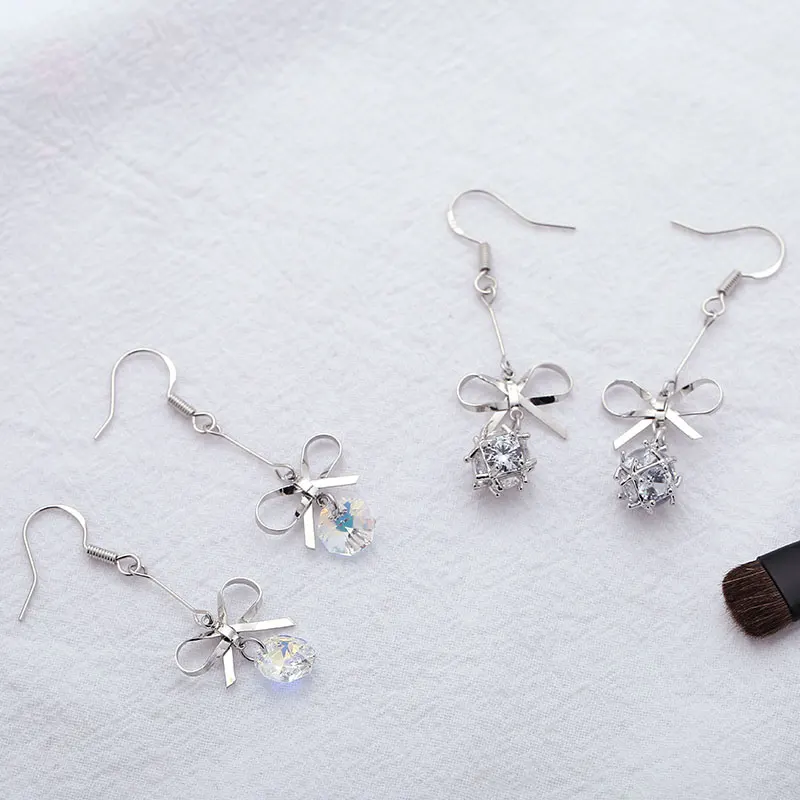 Manxiuni висячие серьги этнические длинные клипсы с кристаллами винтажные вечерние