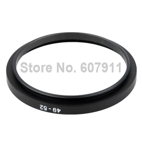 Металлическое повышающее кольцо адаптер фильтра объектива 49 мм-52 мм 49-52 для