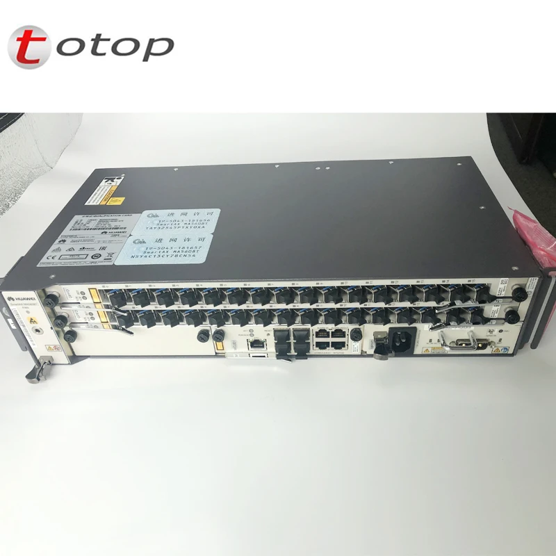 Лучшая цена 48 в 19 дюймов huawei OLT MA5608T 1 * MCUD1 10G плата управления MPWC DC терминал