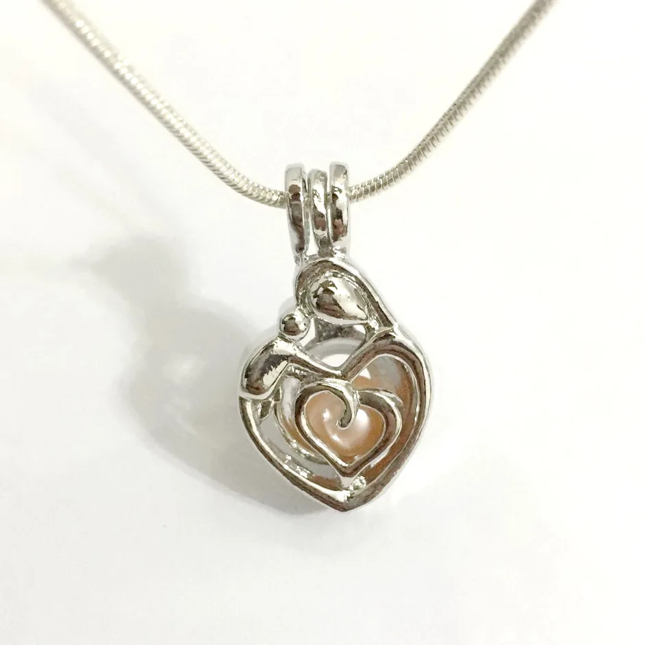 5 шт. кулон в клетку для матери и ребенка дизайн мамы любовь жемчуг жемчужная