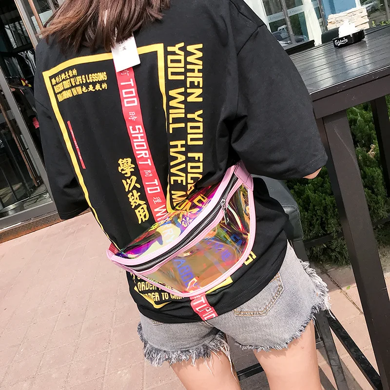 GOUSTER Горячая продажа поясная сумка Женская Мужская Унисекс ножная модная желе