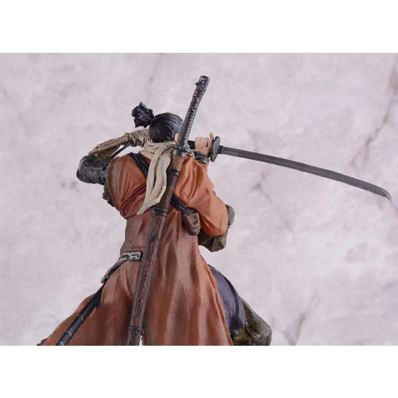 Аниме 20 см SEKIRO тени Die Twice игровые Фигурки ПВХ игрушечные лошадки рисунок