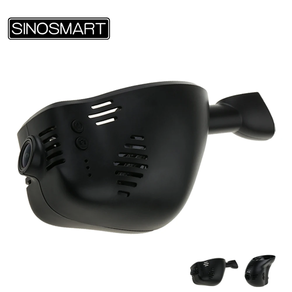 SINOSMART Novatek 96672 Wifi DVR камера для Mini 2012 2013 2014 2015 управление через мобильный телефон