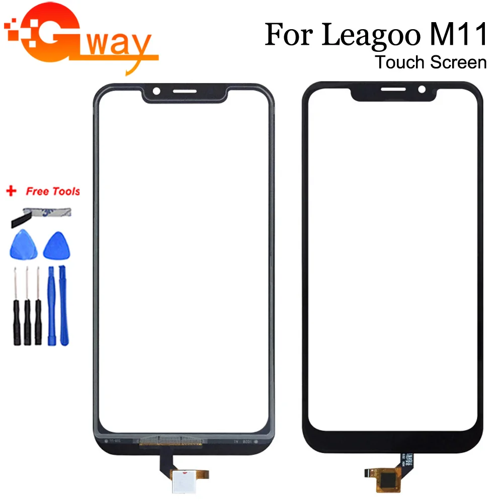 100% протестированный для Leagoo M11 сенсорный экран дигитайзер мобильный телефон