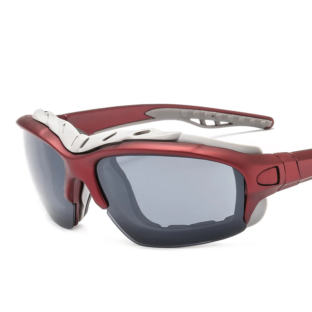 glasses 4 Лидер продаж стильный мужские спортивные солнцезащитные очки велосипедные очки Велоспорт женские солнцезащитные очки велосипедные солнцезащитные очки Oculos Ciclismo - Цвет: glasses 4