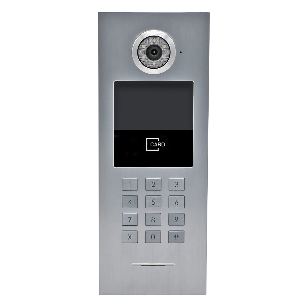Бесплатная доставка 2 квартиры POE 720P IP Wi Fi 7 &quotсенсорный экран Экран записывать