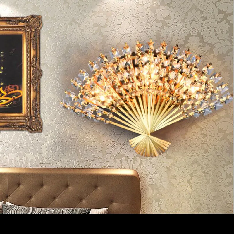 Новинка современная настенная лампа для отеля спальни коридора прохода гостиной