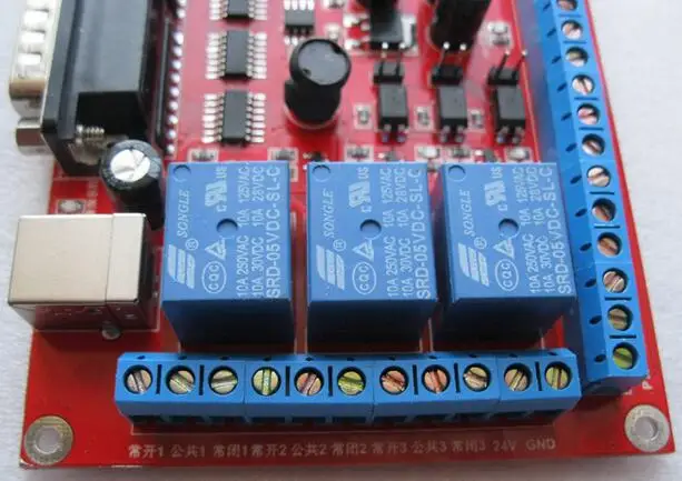 Плата интерфейса гравировального Станка MACH3 плата DIY ЧПУ 6 осей ШИМ шпинделя|spindle