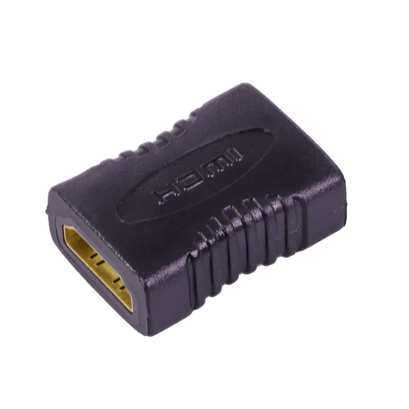 10 шт./лот HDMI Женский прямой адаптер Высокое качество позолоченный разъем к гнезду