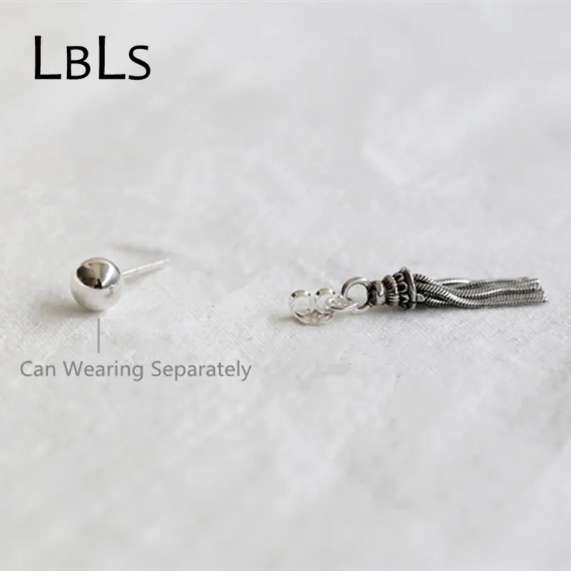 Висячие серьги из серебра 925 пробы в Корейском стиле|sterling silver dangle earrings|dangle drop