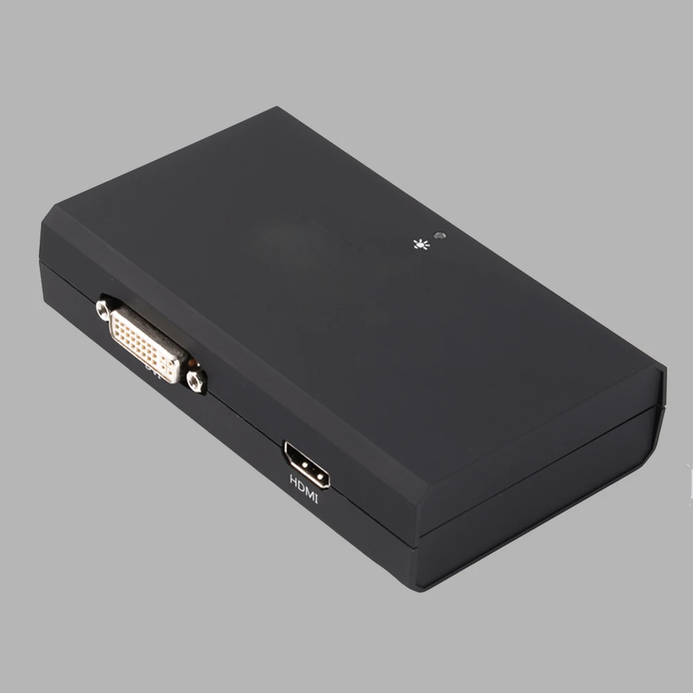 Displaylink чипсет USB 3,0-HDMI DVI и VGA конвертер адаптер для windows 10, windows 8, apple mac os. До 1080P