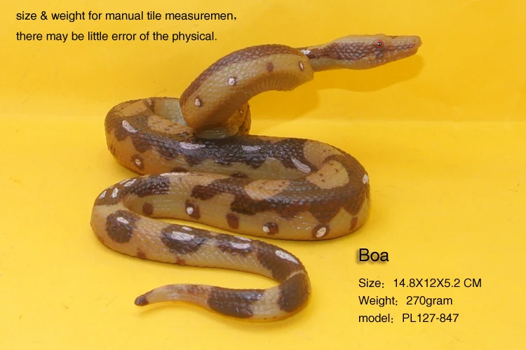 Hot toys: new Big Python (Boa) Snake Simulation model Animals kids toys children educational props | Игрушки и хобби