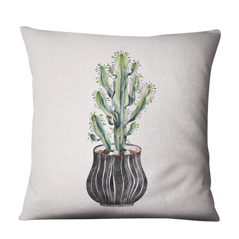 Наволочка из хлопка и льна 45 х45 см|Наволочки| |