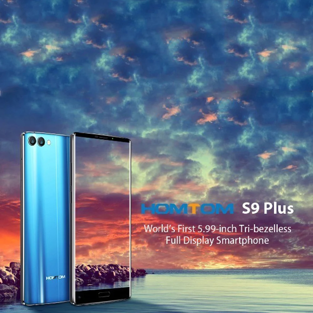 HOMTOM S9 Plus 4G Smartphone 5.99&quot IPS Screen Android 7.0 4GB RAM+64GB ROM 4050mAh Triple cameras Fingerprint OTG Mobile Phone |