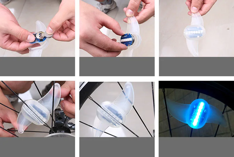 1 шт. светодиодная мотоциклетная велосипедная шина для велосипедного велосипеда