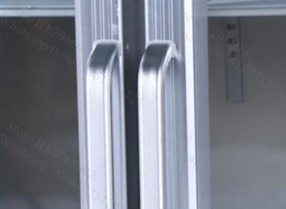 330L охлаждаемые витрины 3 с двухтактными со стеклянной дверью прямого охлаждения