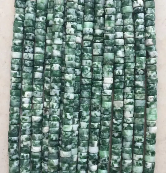 Jasper Оригинальные неокрашенные драгоценные камни крошечные 2*4 мм рукоделие свободные бусины Рондель шитье ювелирных изделий серьги повязка на голову аксессуары - Цвет: Jasper