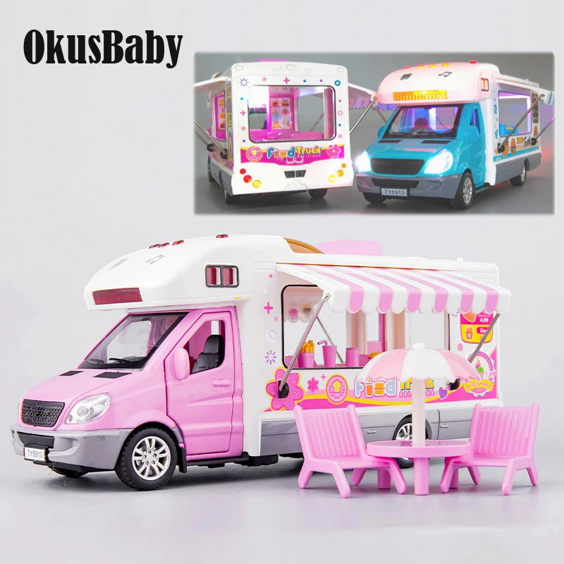 Креативный детский игрушечный автомобиль с музыкой и светодиодами грузовик для