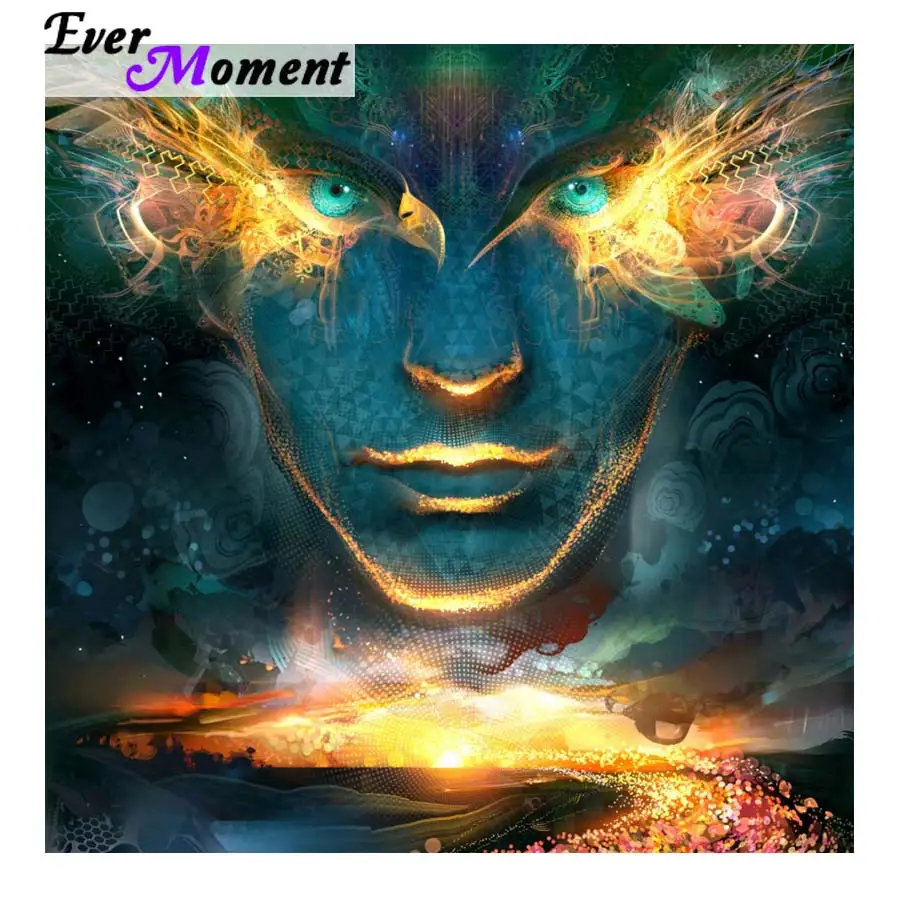 Ever Moment 5D Diy алмазная живопись фантазия искусство человек Современная Алмазная вышивка Стразы с фабрики полное ремесло ASF909
