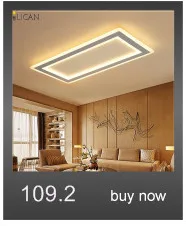 LICAN Modern Led lustre chandelier Acrylic Rings For Living Room Stainless Steel White Hanging Fixtures Adjustable Chandelier