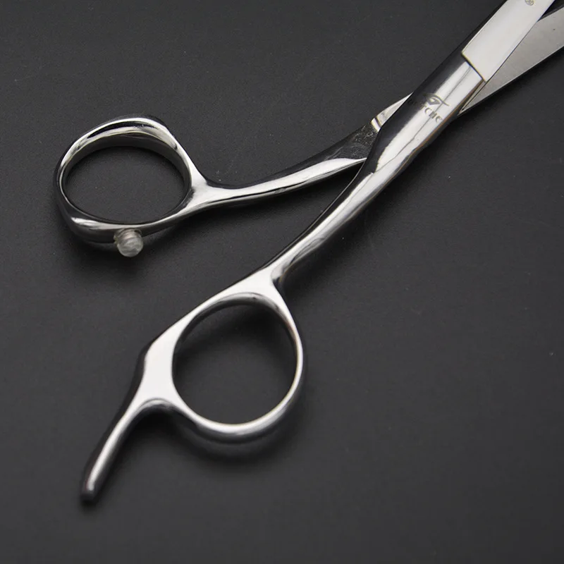 

6.5inch Silver Stainless Steel Slim Hairdressing Style Straight Scissor Hair Cut Tool for Barber Shear