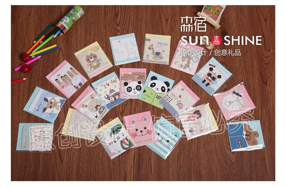 Бесплатная доставка! 1 партия = 100 шт.! Свежий милый мультфильм животных