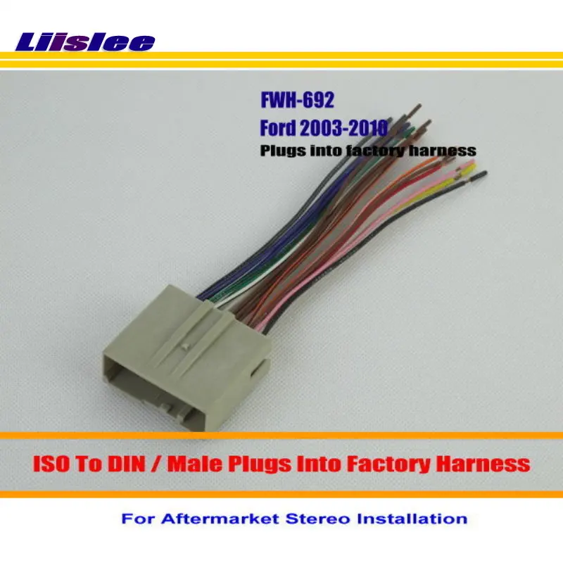 

Liislee For Ford Crown Victoria E-150/250/350/450 Explorer / Wire Cable Wiring Harness/Car Adapter Connector/Plugs Harness