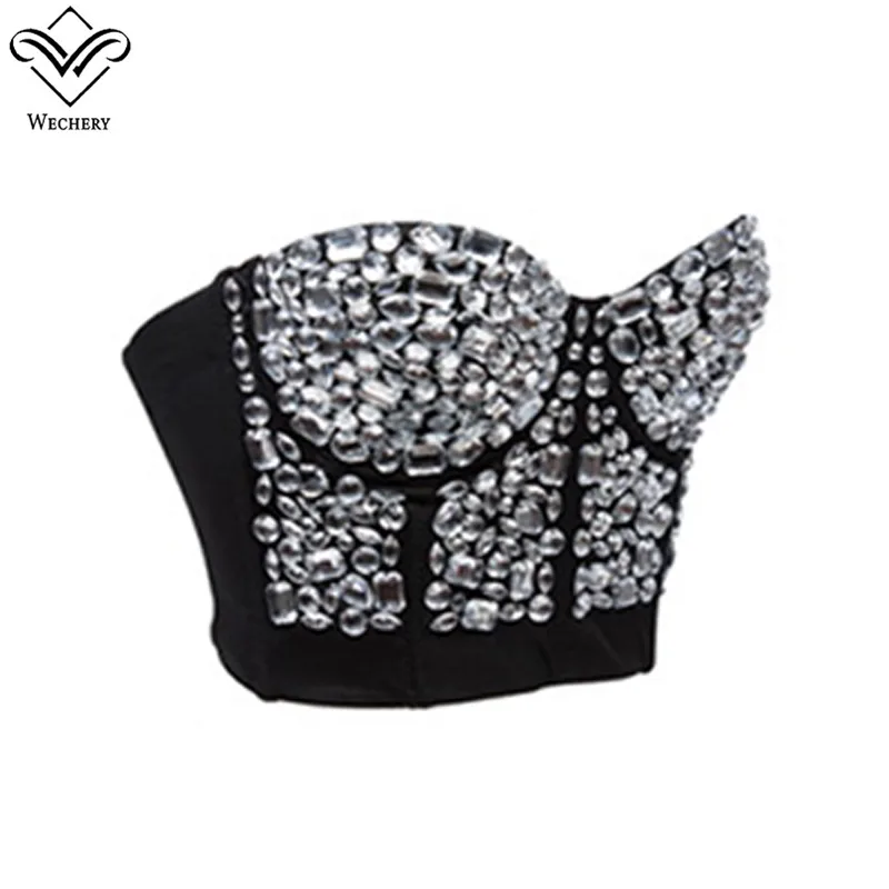 Wechery Для женщин вечерние корсет топы для кормления грудью стимпанк пуш ап Gorset