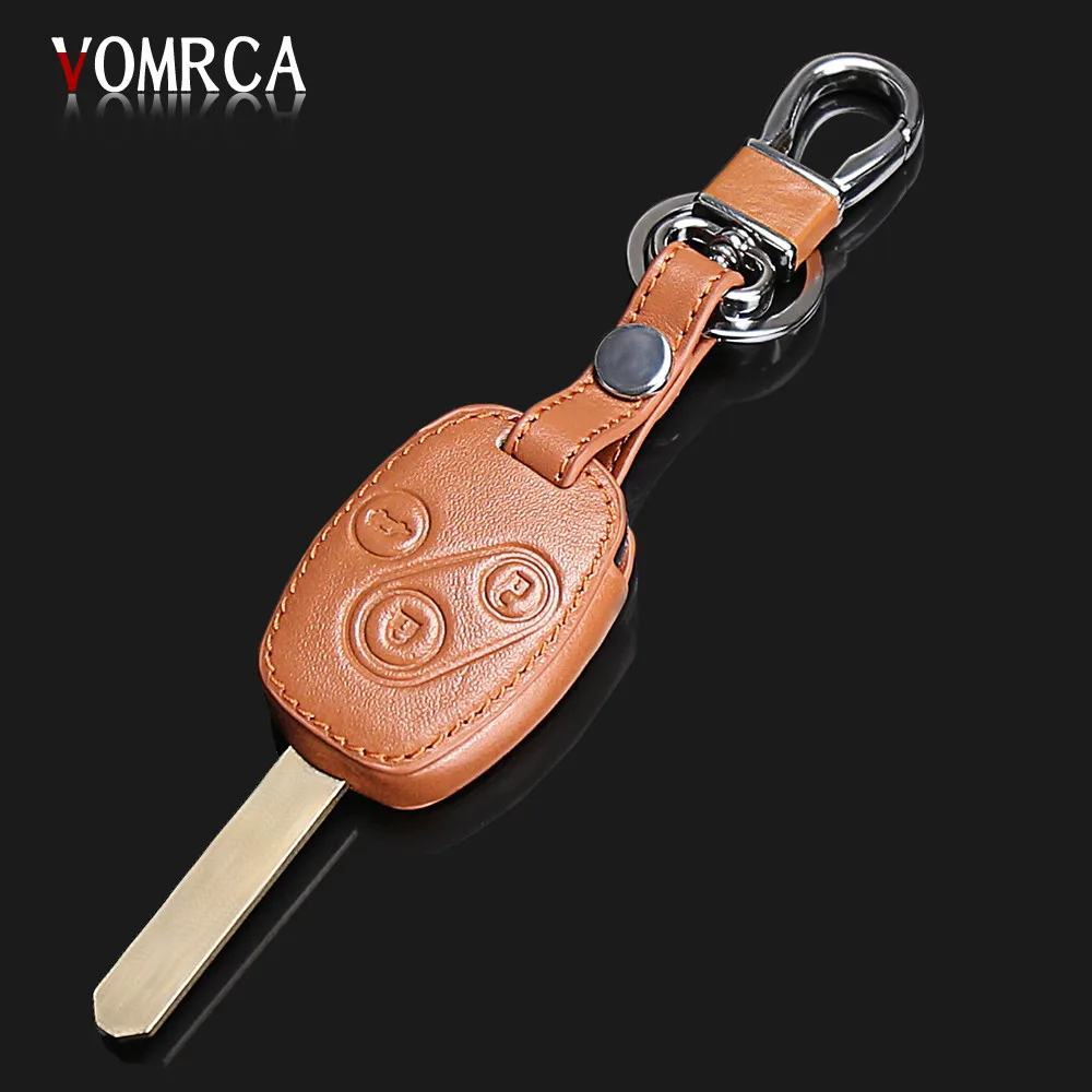 Высококачественный кожаный чехол-брелок для ключей чехол в форме автомобиля Honda