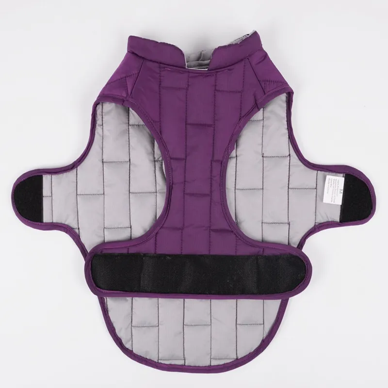 Одежда для собак водонепроницаемая куртка Двусторонняя одежда ношения маленьких средних и больших