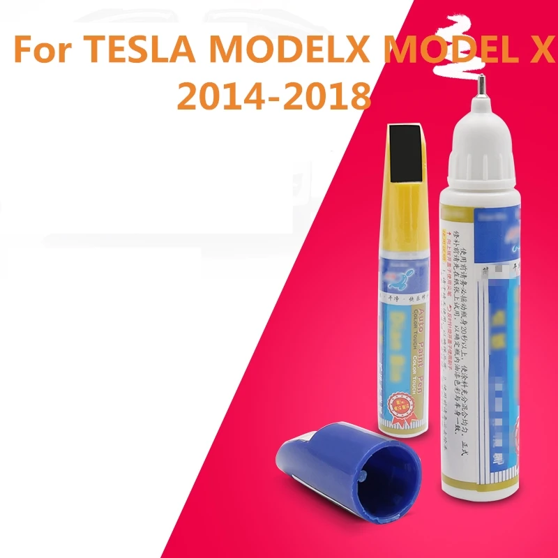 Для TESLA MODELX MODEL X 2014-2018 краска для ухода за цветом Авто пальто ручка краски