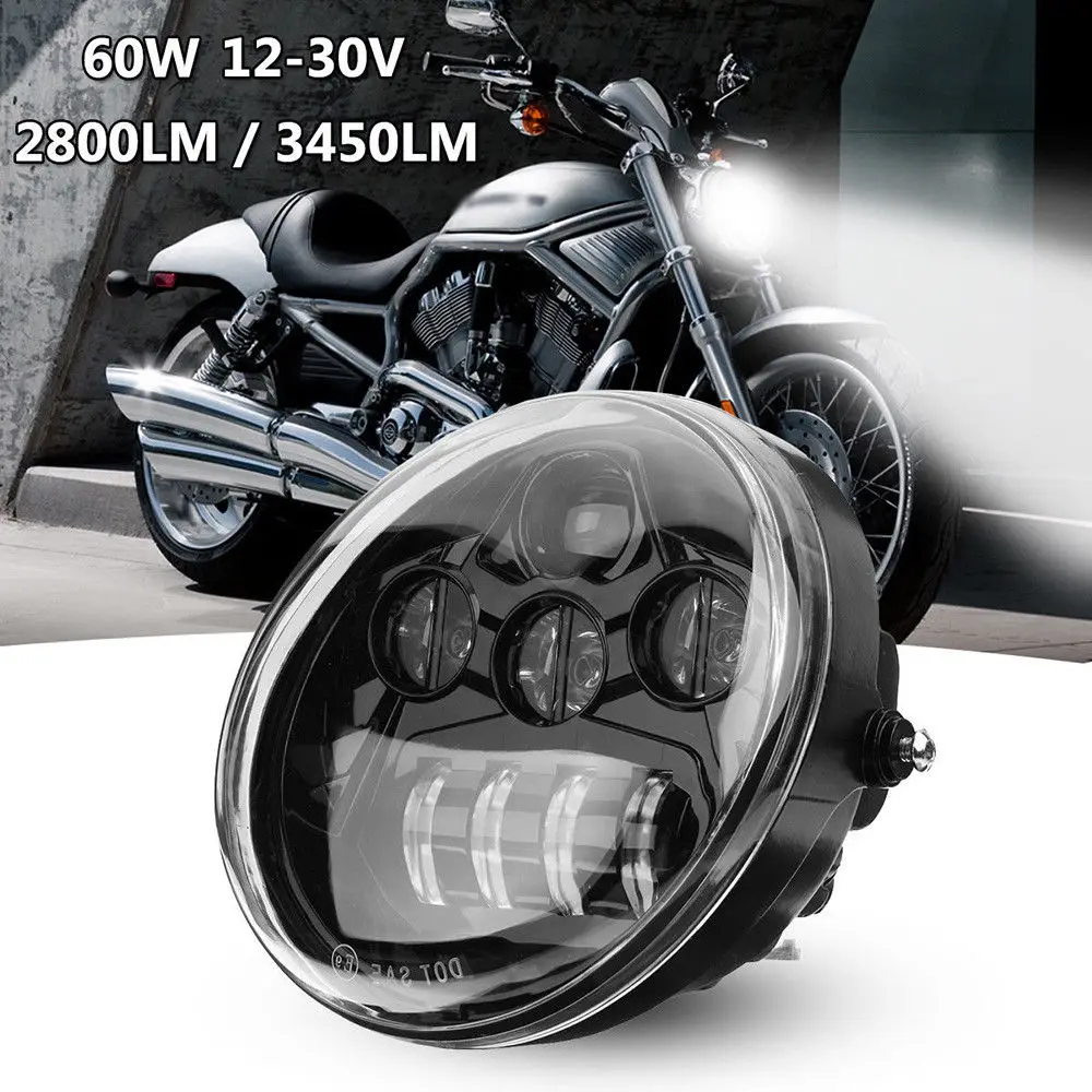 E9 точка VRSC/V-ROD светодиодные фары с дневного света вродь фар Овальный для Harley V стержень VRSCF VRSC VRSCR harley налобный фонарь