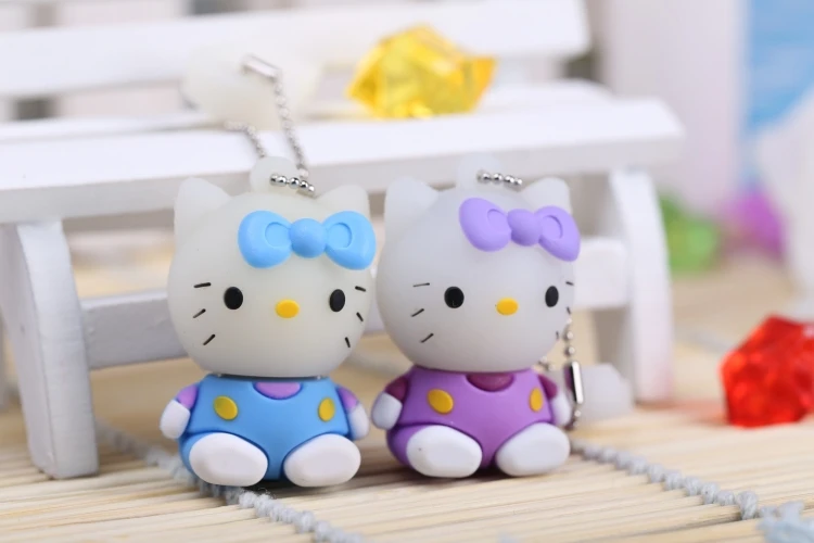 hello cat usb flash drive 32gb pen 64gb kitty pendrive 4gb u disk 8gb 16gb cartoon card hot sale Memory stick | Компьютеры и офис