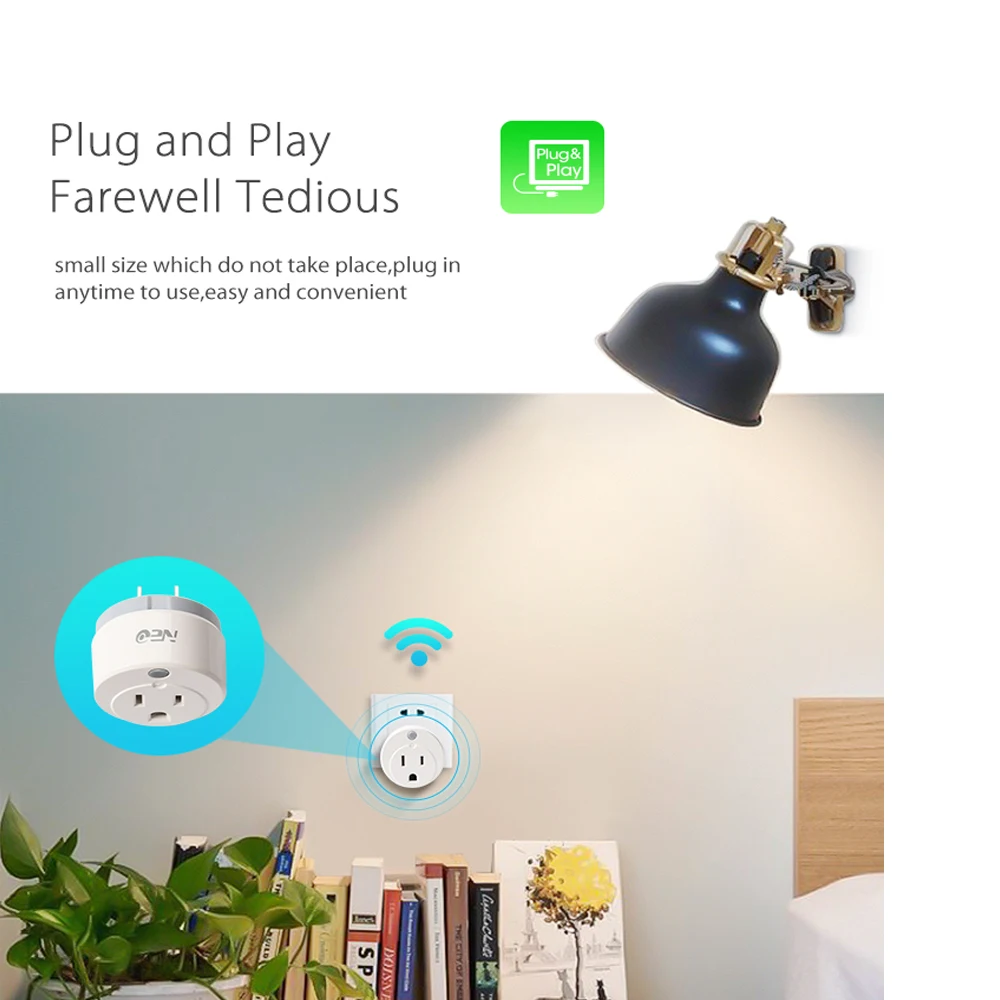 NEO WiFi US Smart Plug пульт дистанционного управления устройство включения/выключения