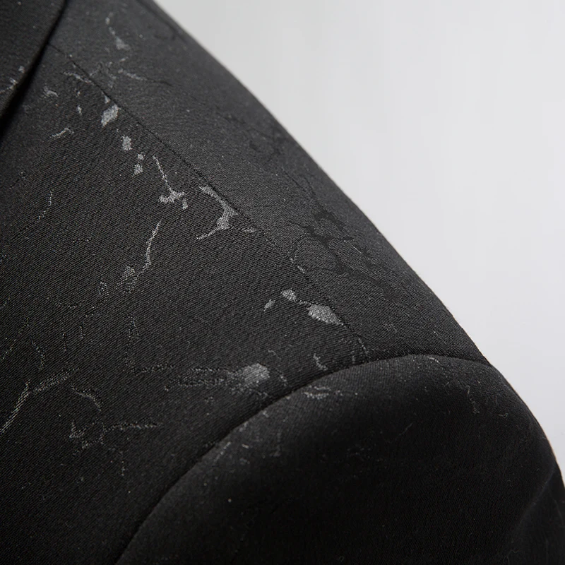 (Костюм + жилет брюки) 2018 брендовый мужской костюм свадебный жениха размера плюс