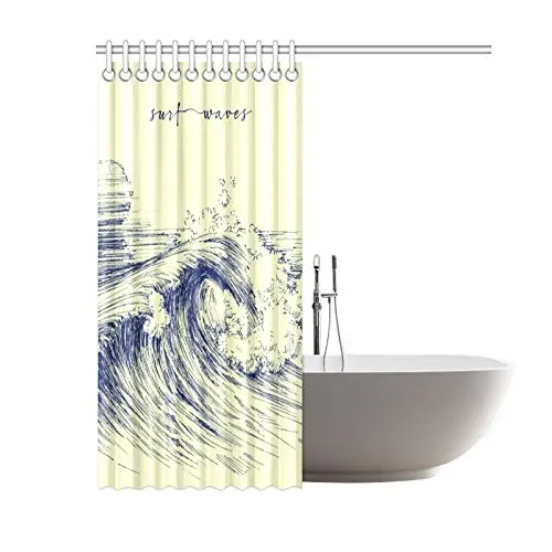 Изготовленный На Заказ душ из водонепроницаемой ткани для ванной комнаты с