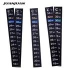 Цифровой термометр для аквариума с двойной шкалой 1235 шт.лот, наклейка с датчиком температуры для комнатных аквариумов, скидка 20%