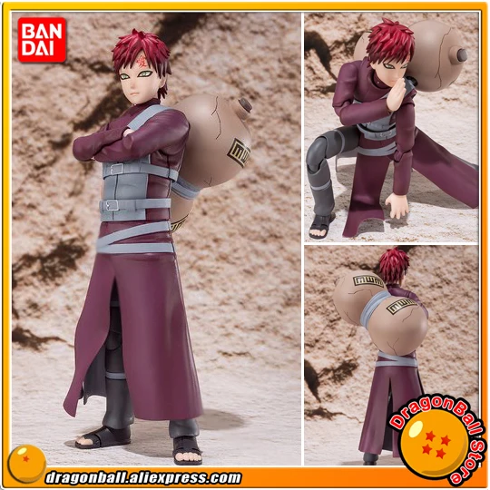 100% оригинальная экшн фигурка BANDAI Tamashii Nation S.H. Фигуртс/SHF Sabaku no Gaara|bandai tamashii nations|action