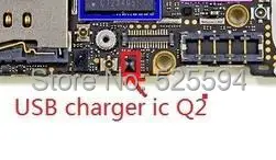Оригинальное новое зарядное устройство USB 30 шт./лот ic Q2 для iphone 5 5G чип 9 pin