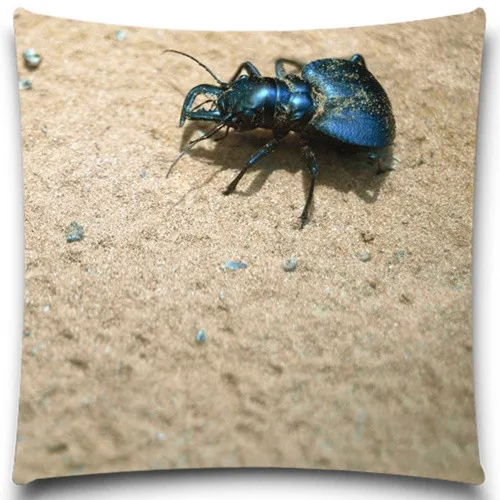 Жуки на пляже хлопок/полиэстер Домашний декор для автомобиля диван насекомое