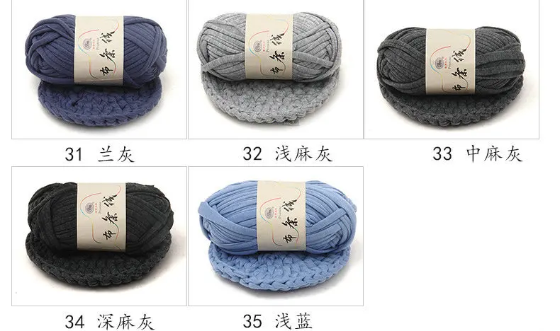 Mylb DIY xuanya сумка плетеная корзина хлопковая пряжа для ручного вязания вязаное одеяло тряпичная кукла крючком Пряжа сотканная вручную материал