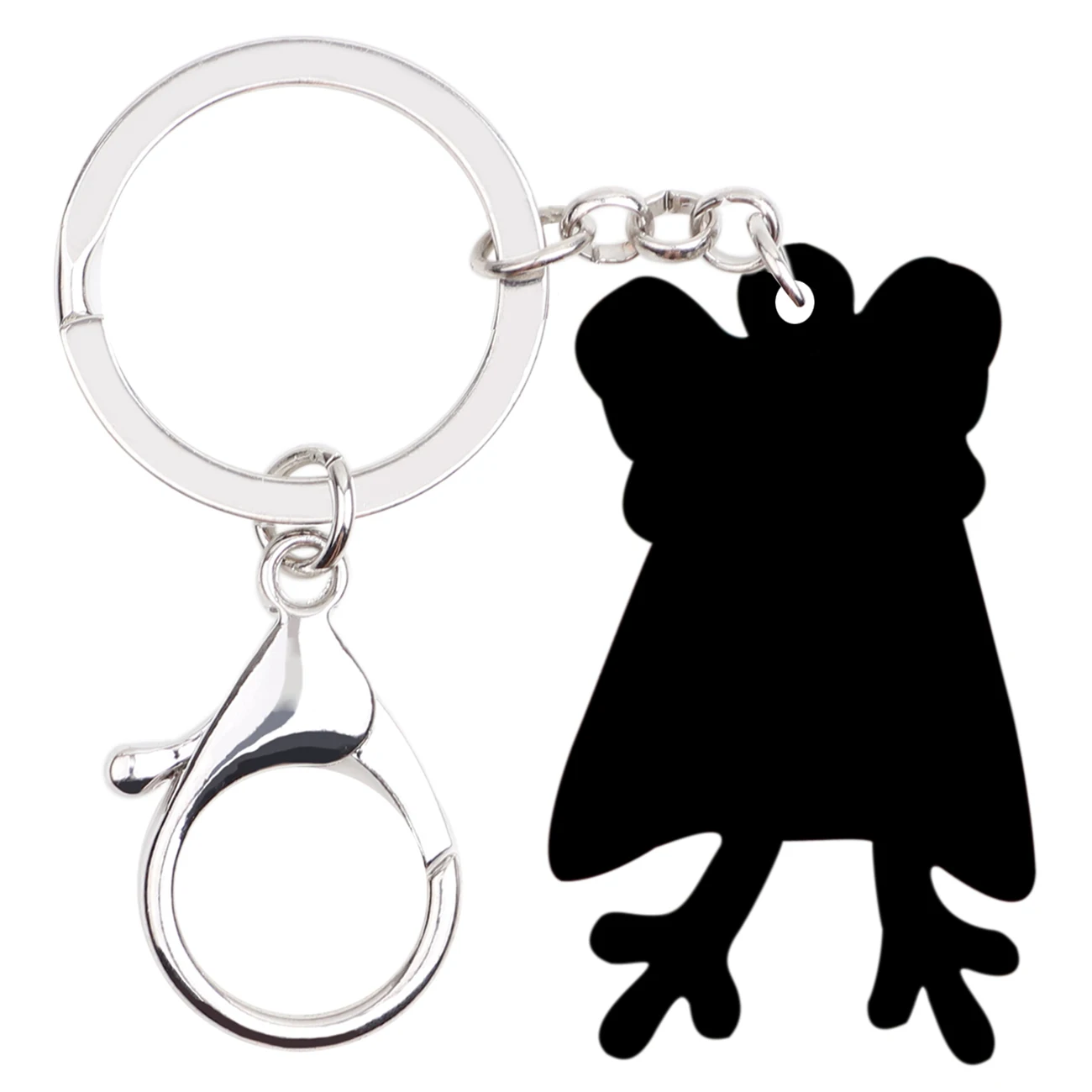 WEVENI акриловые брелоки с мультяшными лягушками держатель милые украшения в виде