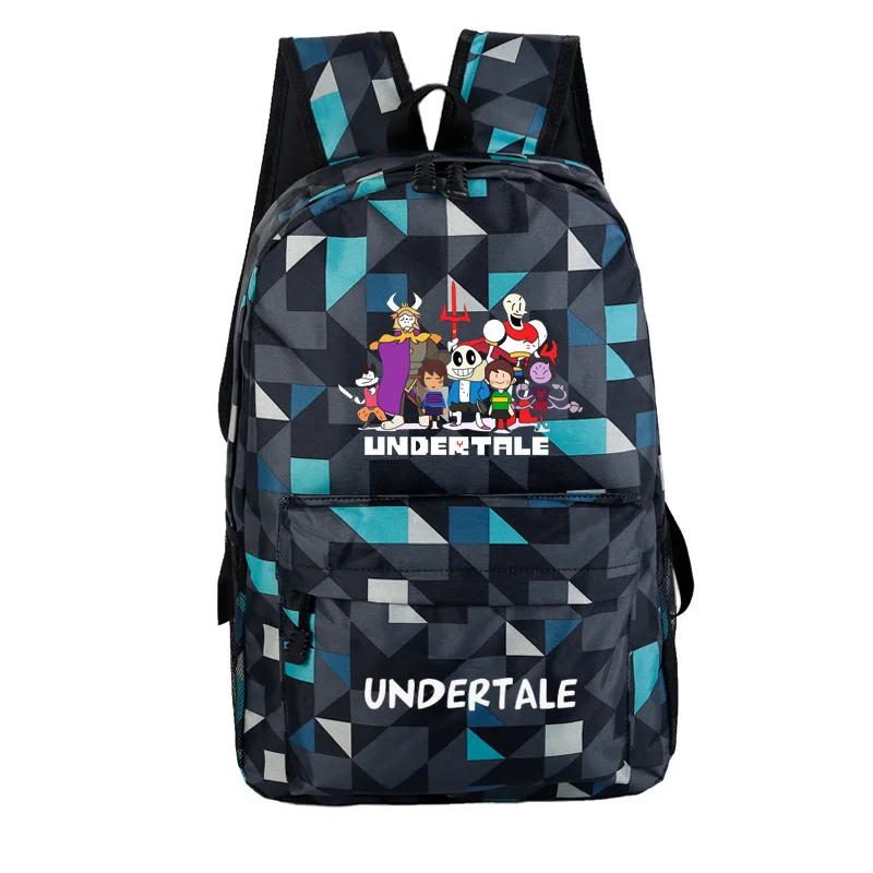 Рюкзак для мальчиков и девочек Undertale школьные ранцы с мультипликационным